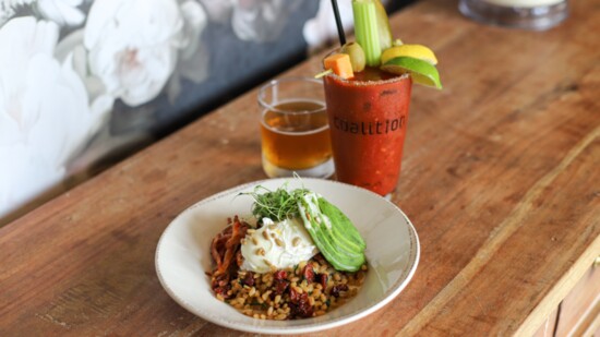 The Breakfast Bowl & Signature Bloody Mary at Coalition