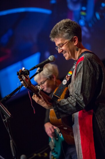 Ann Reed & Joan Griffith Performing the Annual Mother's Day Show at 318 Café