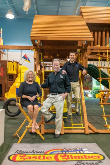 Owners Tim and Traci Albers with son, Clayton Albers