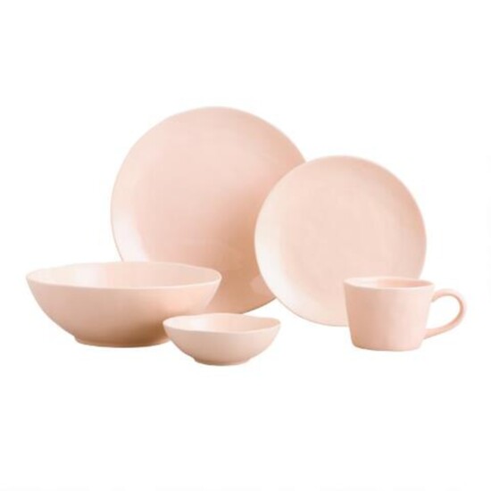 Blush Dinner Plates Set