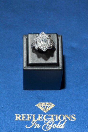 Khia's engagement ring.