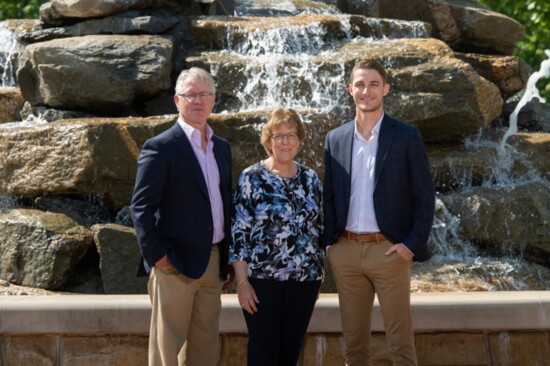 David Mozeleski, Sue Chatfield and James Scheide 