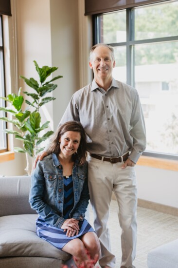 Father and Daughter Maggie Swanson and Tad Weiss