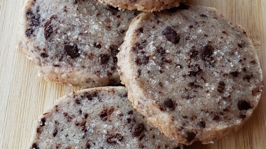 Dark Chocolate Sea Salt Shortbread