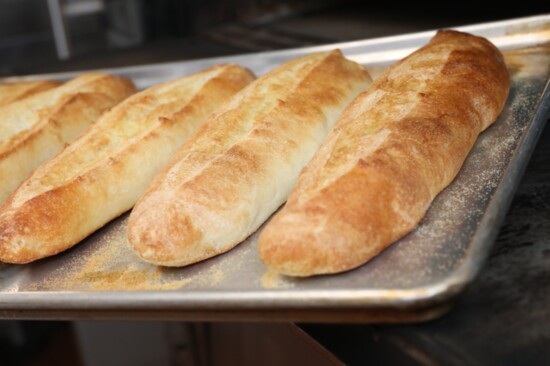 All the bread at the restaurant is made on site. 