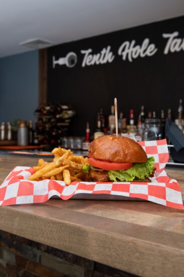 Tenth Hole Tavern's Buttermilk Chicken Sandwich