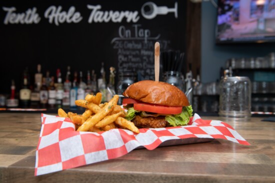 Tenth Hole Tavern's Buttermilk Chicken Sandwich